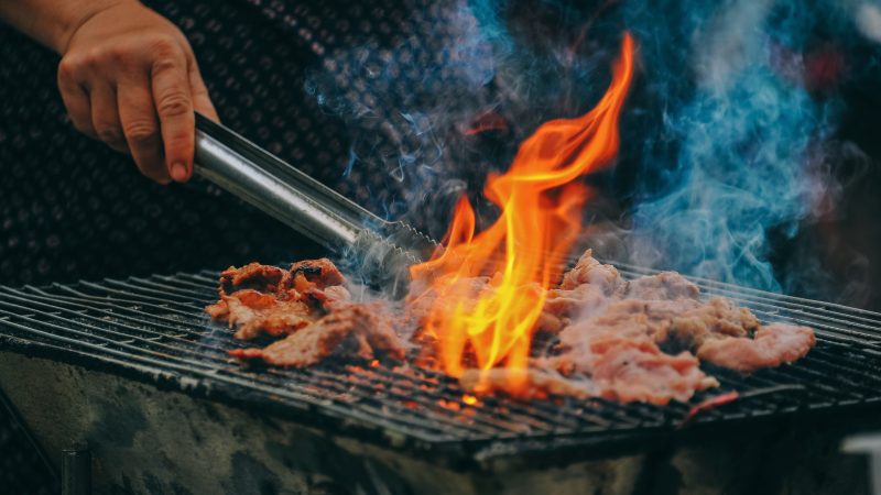 La gestione del fuoco con i barbecue a fiamma libera